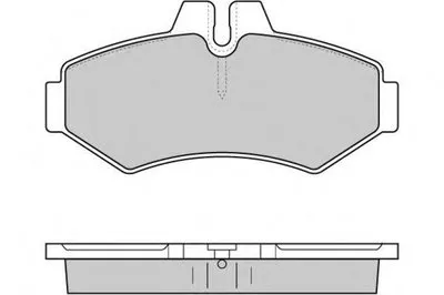 Комплект тормозных колодок, дисковый тормоз E.T.F. купить