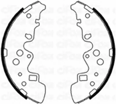 Комплект тормозных колодок CIFAM купить
