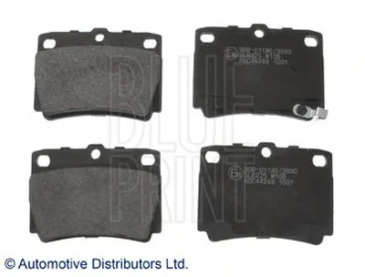 Комплект тормозных колодок, дисковый тормоз BLUE PRINT купить