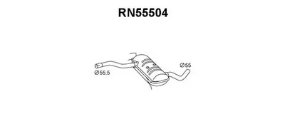 Предглушитель выхлопных газов VENEPORTE купить