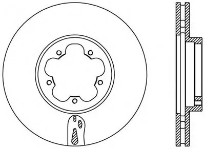 Тормозной диск ADAPTIVE OPEN PARTS купить