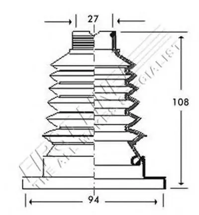 Пыльник, приводной вал FIRST LINE купить