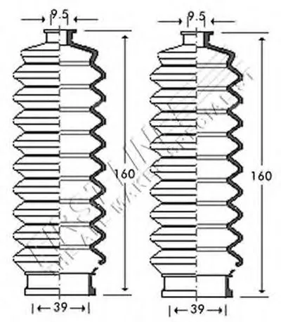 Пыльник, рулевое управление FIRST LINE купить
