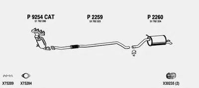 Система выпуска ОГ FENNO купить