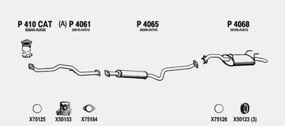 Система выпуска ОГ FENNO купить