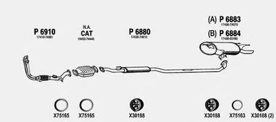 Система выпуска ОГ FENNO купить