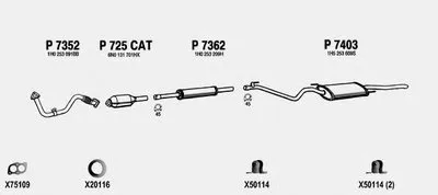 Система выпуска ОГ FENNO купить
