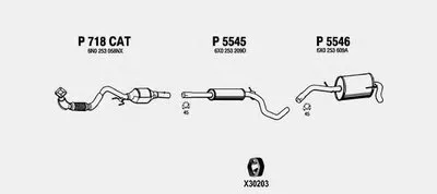 Система выпуска ОГ FENNO купить