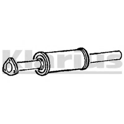 Средний глушитель выхлопных газов KLARIUS купить