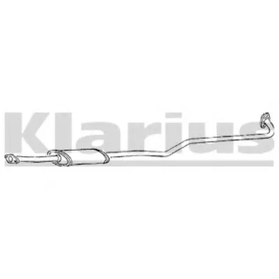 Средний глушитель выхлопных газов KLARIUS купить