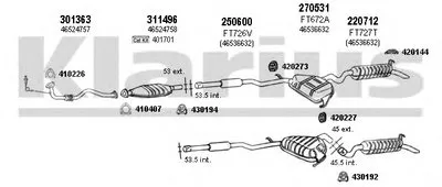 Система выпуска ОГ KLARIUS купить