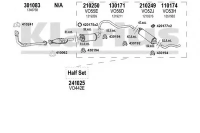Система выпуска ОГ KLARIUS купить