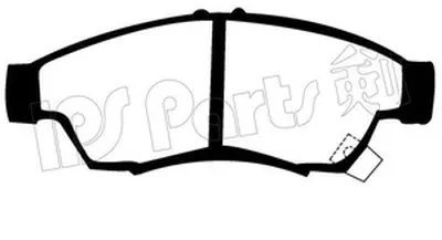 Комплект тормозных колодок, дисковый тормоз IPS Parts IPS Parts купить