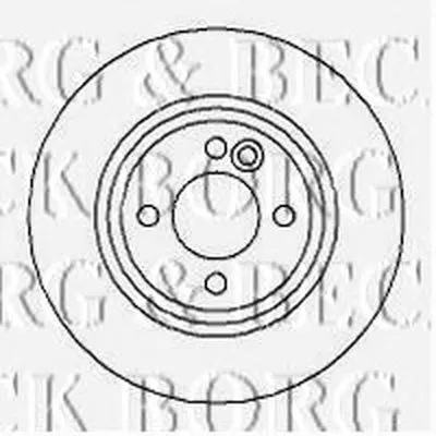 Тормозной диск BORG & BECK купить
