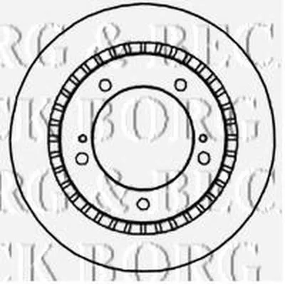 Тормозной диск BORG & BECK купить
