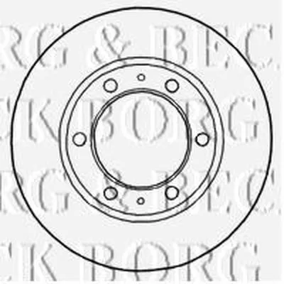 Тормозной диск BORG & BECK купить