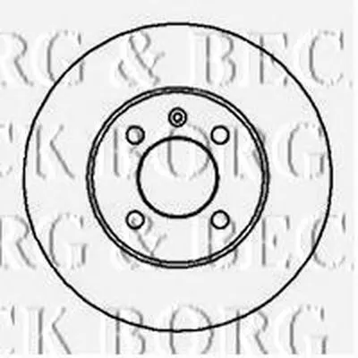 Тормозной диск BORG & BECK купить
