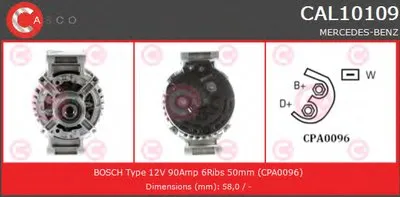 Генератор BRAND NEW SERIES CASCO купить