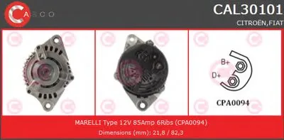 Генератор BRAND NEW SERIES CASCO купить