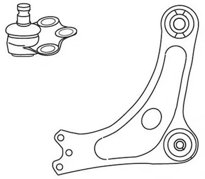 Рычаг независимой подвески колеса, подвеска колеса FRAP купить