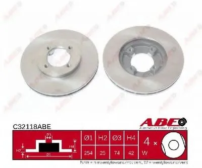 Тормозной диск ABE купить