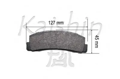 Комплект тормозных колодок, дисковый тормоз KAISHIN купить