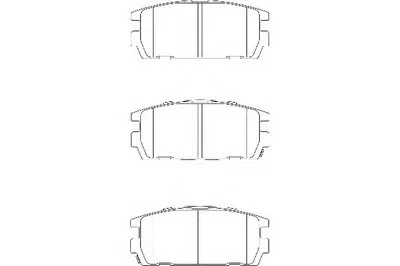 Комплект тормозных колодок, дисковый тормоз WAGNER купить