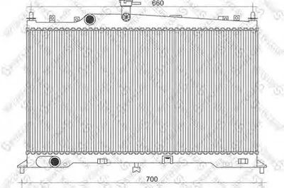 Радиатор, охлаждение двигателя STELLOX купить