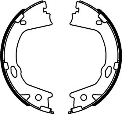 Комплект тормозных колодок, стояночная тормозная система HELLA PAGID купить