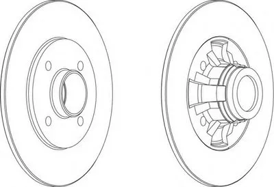 Тормозной диск PREMIER FERODO купить