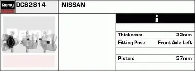 Тормозной суппорт Remanufactured REMY (Multiline) DELCO REMY купить