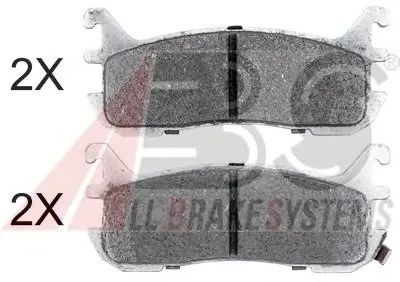 Комплект тормозных колодок, дисковый тормоз SPORTLINE A.B.S. купить