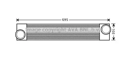 Интеркулер AVA QUALITY COOLING купить