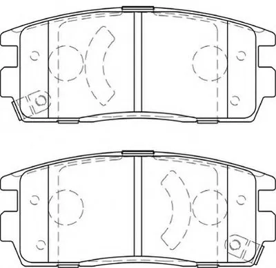 Комплект тормозных колодок, дисковый тормоз DURON купить