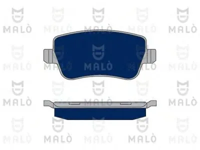 Комплект тормозных колодок, дисковый тормоз MALÒ купить