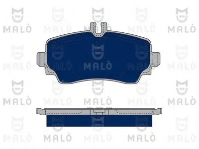 Комплект тормозных колодок, дисковый тормоз MALÒ купить
