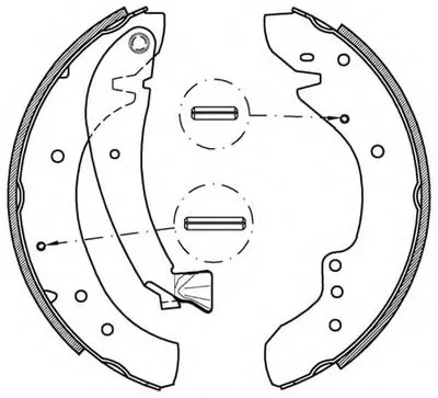 Комплект тормозных колодок ADVANCE OPEN PARTS купить
