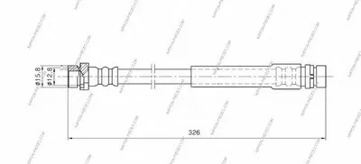 Тормозной шланг NPS купить