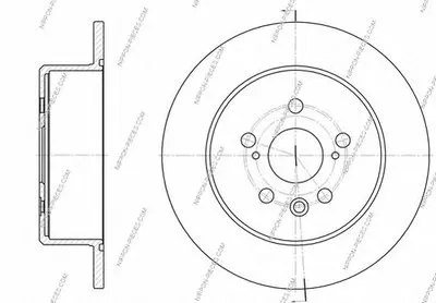 Тормозной диск NPS купить