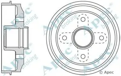 Тормозной барабан APEC braking купить