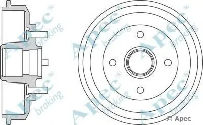 Тормозной барабан APEC braking купить