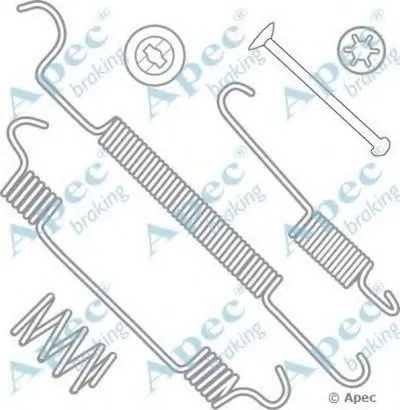 Комплектующие, тормозная колодка APEC braking купить