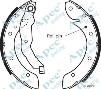 Тормозные колодки APEC braking купить