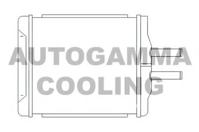 Теплообменник, отопление салона AUTOGAMMA купить