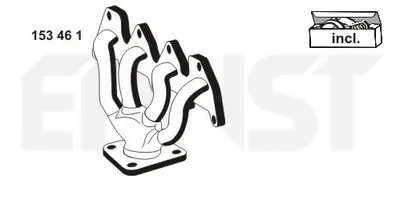 Коллектор, система выпуска Set ERNST купить