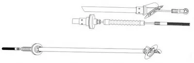 Тросик сцепления FERODO купить