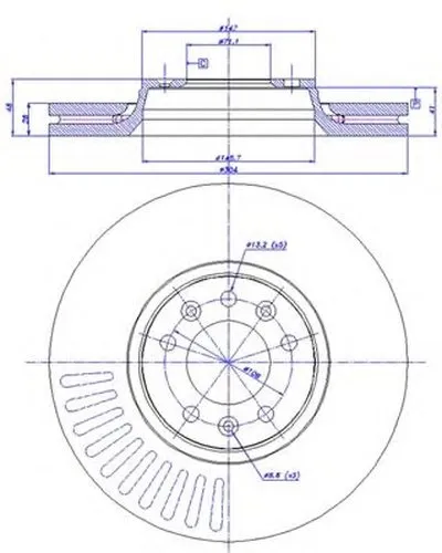 Тормозной диск CAR купить