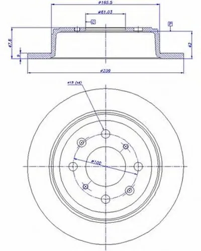 Тормозной диск CAR купить