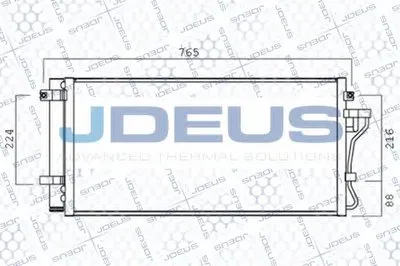 Конденсатор, кондиционер JDEUS купить