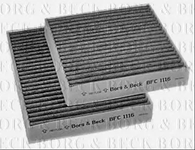 Фильтр, воздух во внутренном пространстве BORG & BECK купить